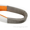 PP webbing sling dengan tali pinggang keselamatan pelapik